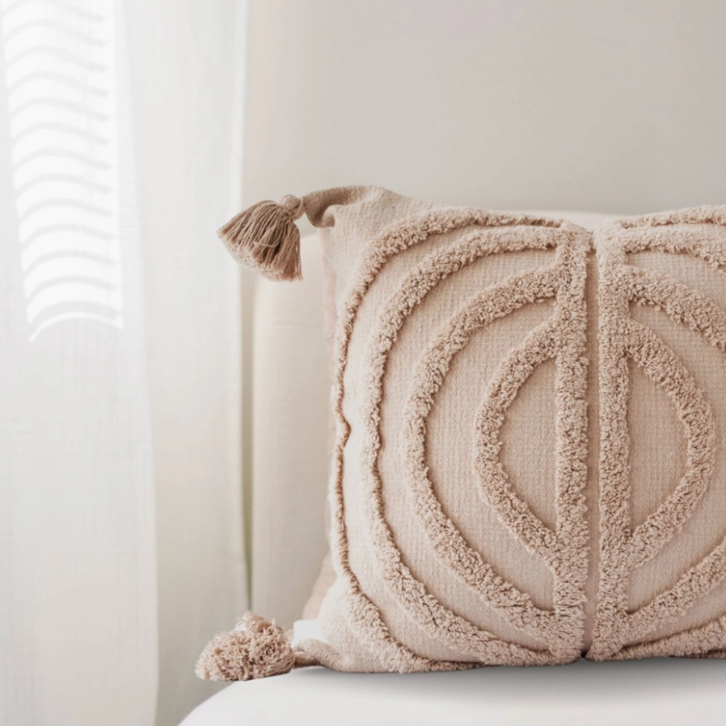 
                  
                    Mid century modern Blush Cushion cover
                  
                